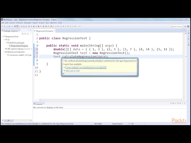 Java Data Science Solutions - Analyzing Data : Regression Analysis and Testing | packtpub.com