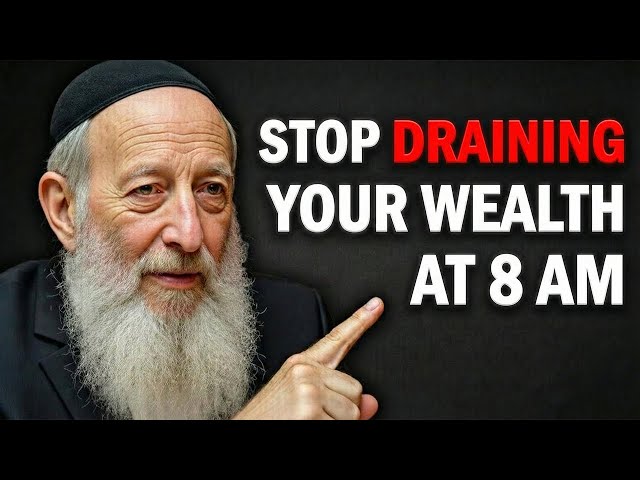 Billionaire Rabbi: "Never Do These 3 Things Before 9 AM!" (They Are Poverty Rituals)