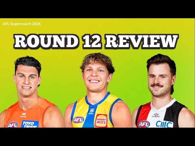 Not a Complete Disaster - Round 12 Review | AFL Supercoach 2026