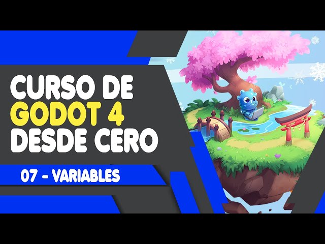Curso de Godot 4 desde cero 07-Variables en GdScript 2.0