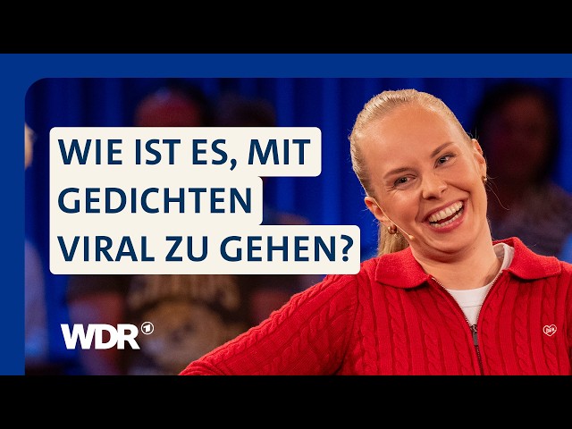 Clara Lösel macht Gedichte wieder cool und erreicht damit Millionen | Kölner Treff | WDR