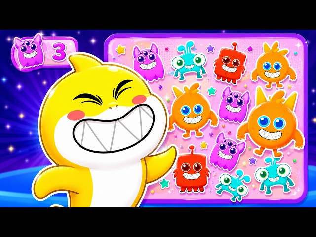 Learning Basic Numbers Is Fun with Baby Shark - Funny Cartoon
