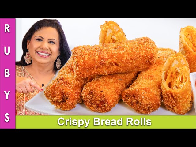 Sliced Bread Rolls Best for Kids, Iftari & Sehri Recipe in Urdu Hindi - RKK