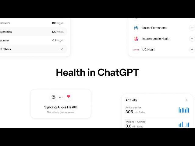 Health in ChatGPT is coming to U.S. users