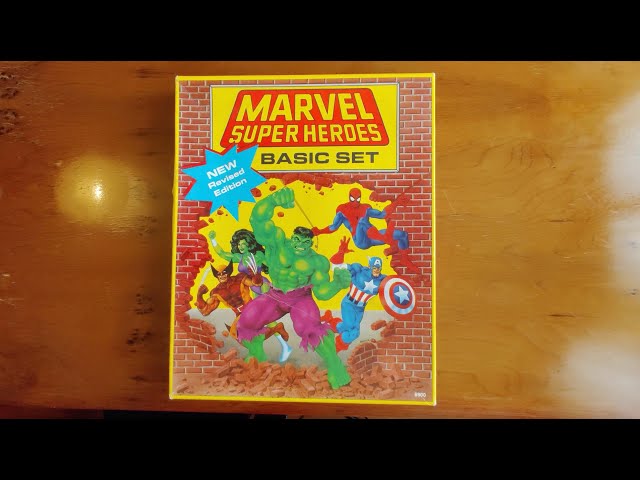 FASERIP Parte II: Marvel Super Heroes RPG - Revisión del set básico (TSR)
