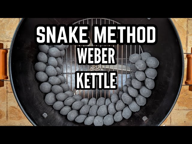 How to Set Up the Snake Method in a Weber Kettle