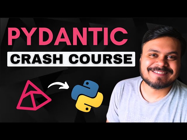 Pydantic Crash Course | Data Validation in Python | CampusX