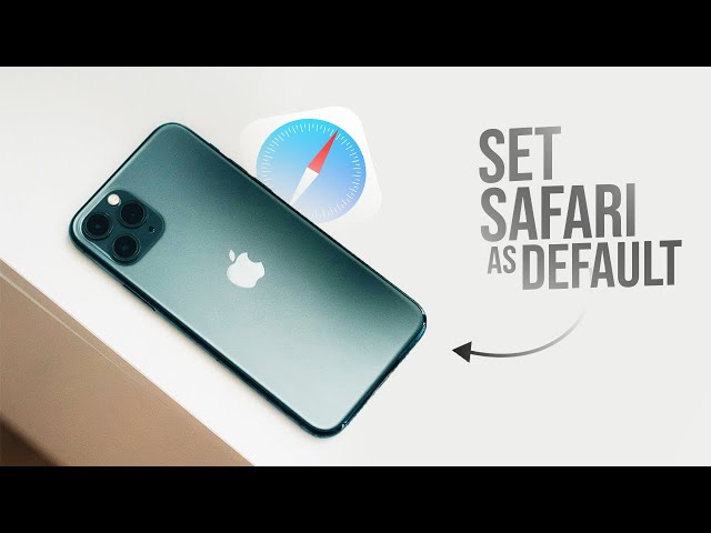 How to Set Safari as Default Browser on iPhone (tutorial)
