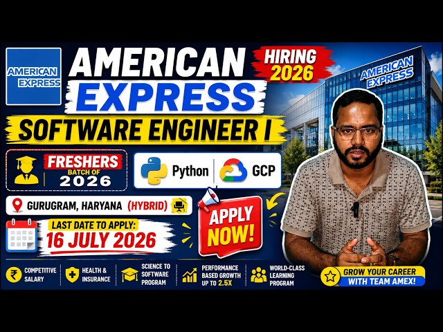 American Express Hiring 2026