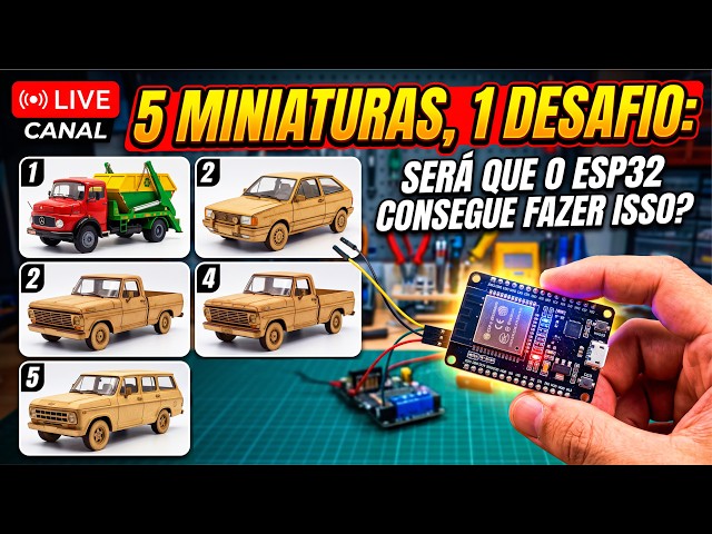 🤔 5 MINIATURES, 1 CHALLENGE: CAN THE ESP32 DO IT? | Chat #07