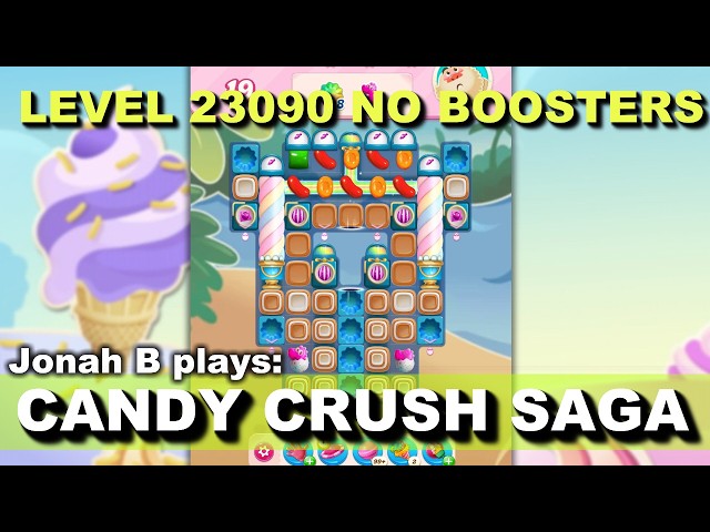 Candy Crush Saga Level 23090 No Boosters