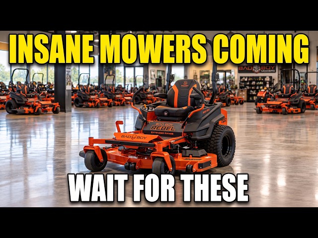 Don't Buy a New Mower Yet — These 7 Future Models Change Everything!