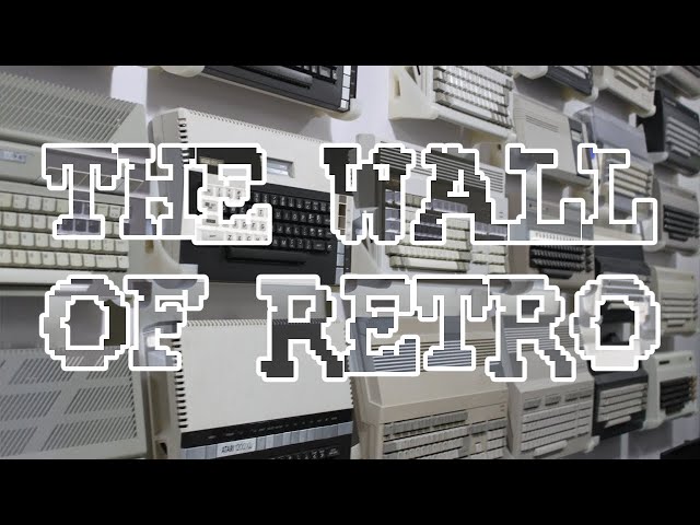 My Retro Computer Wall