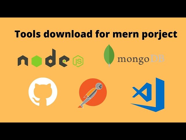 download tools for mern stack project