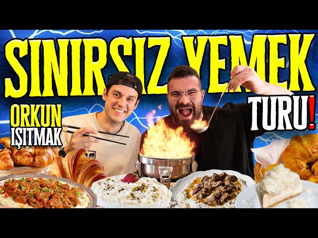 FOOD TOUR with ORKUN ISITMAK!