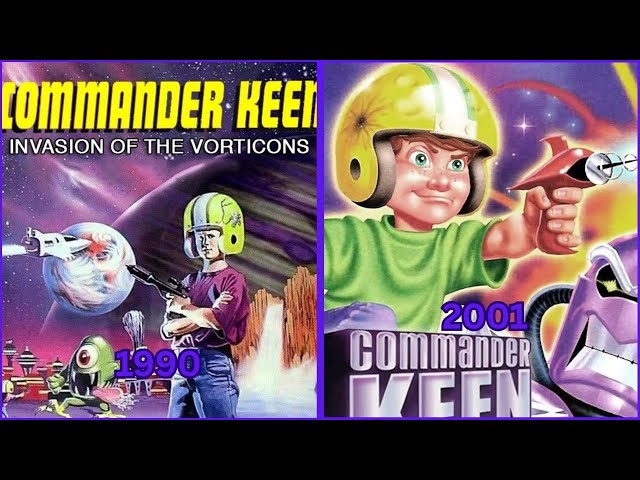 Commander Keen Games Evolution 1990-2021