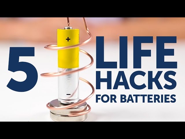 5 GENIUS life hacks for batteries l 5-MINUTE CRAFTS
