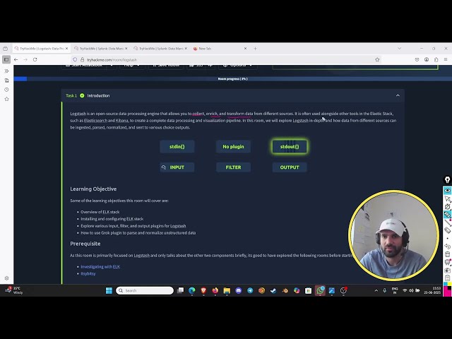 Logstash: Data Processing Unit: SOC Level 2 : TryHackme