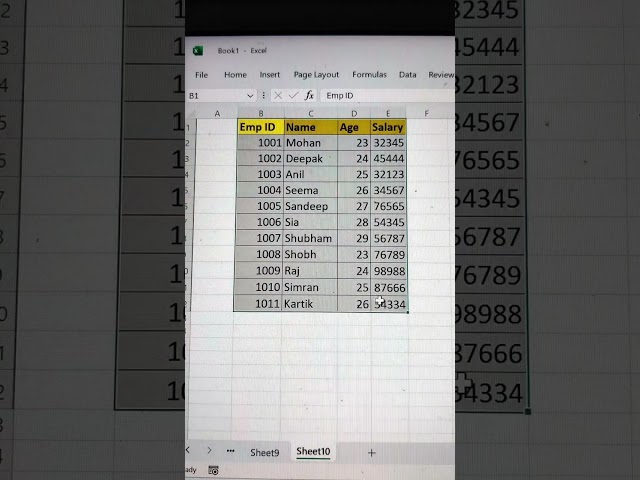 Create Pivot Table & Pivot Chart In Excel 🔥 | Microsoft Excel Tricks 💯 #shorts #exceltips #bytetech