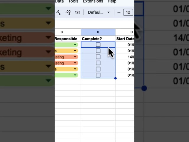Work Smarter Not Harder in Google Sheets