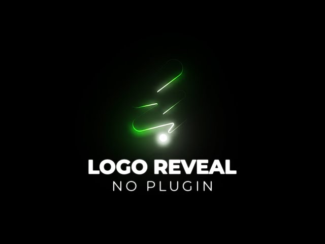 Clean Logo Reveal Tutorial in After Effects (No Plugins Needed!)