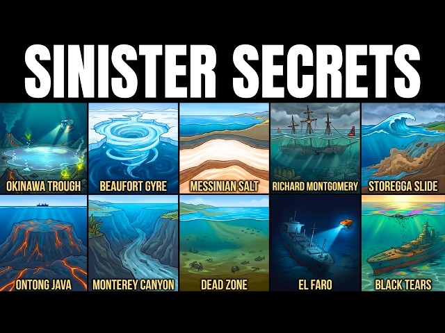 10 Sinister Secrets From The Darkest Corners of Our Seas