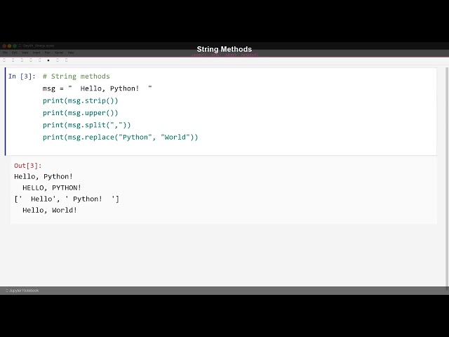 Day 4 — Python Strings | 30 Days Of Python 🐍