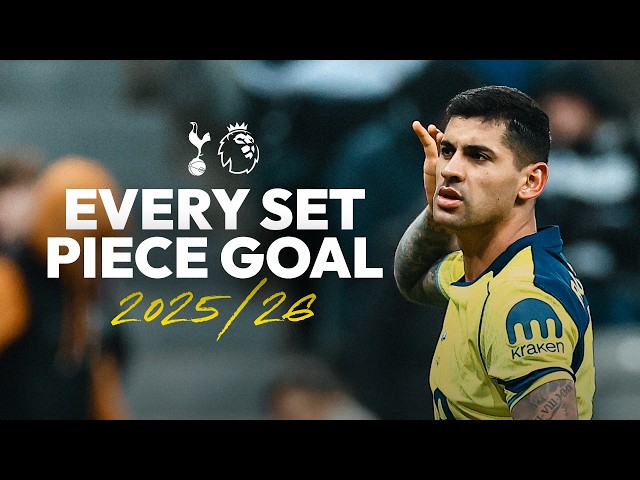 Every Spurs set piece goal in the Premier League 2025/26!