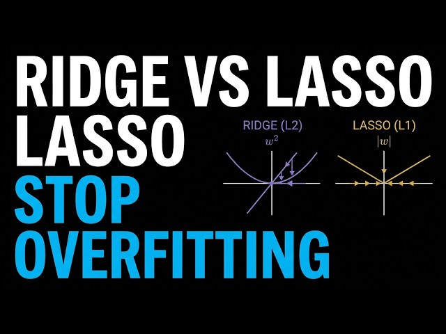 Multiple Linear Regression, Overfitting, Regularization & Outliers | Ridge & Lasso #ai #datascience