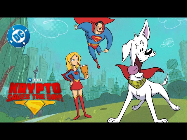 Krypto Saves the Day! Season 2 🐾 🦸🏻‍♂️ | Official Trailer | DC