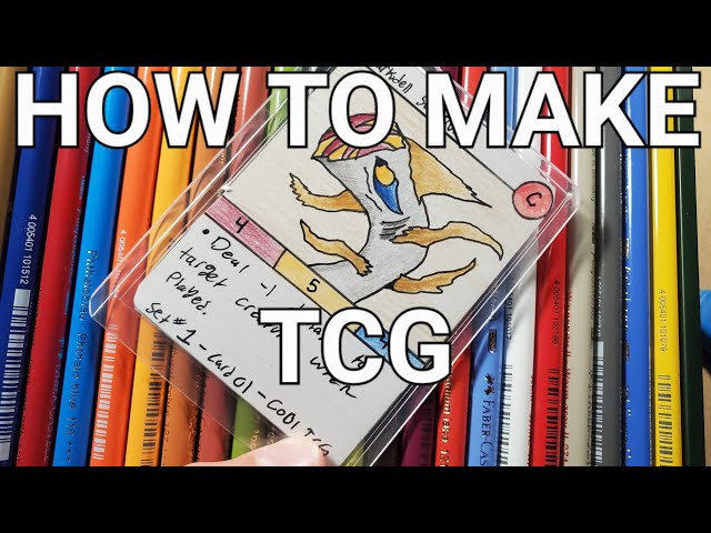 How to make a card game 