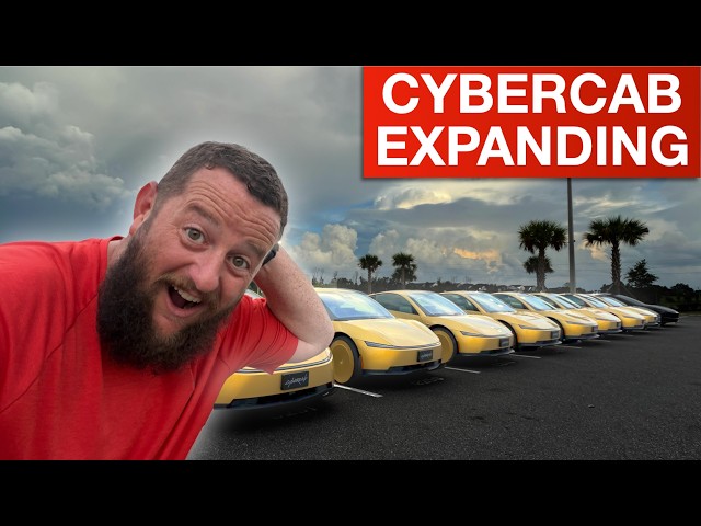 I Found 8 Tesla Cybercabs in Clermont… They Shouldn’t Exist Here