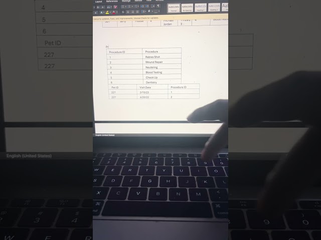 Database List reconstruction