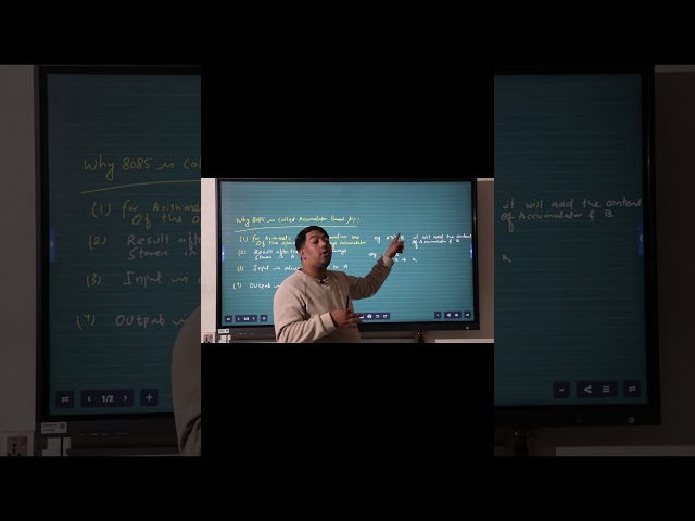 #8085 is called accumulator based Microprocessor #8085 #microprocessor #accumulator