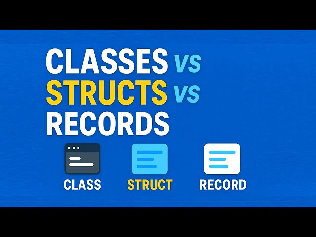 STOP Using Classes for Everything! (C# Structs & Records Explained)