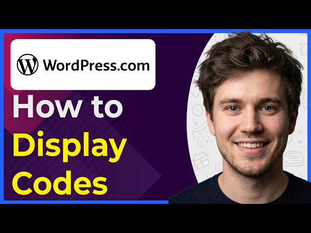 How to Display a Code in Wordpress Website (Step-By-Step) [2026 guide]