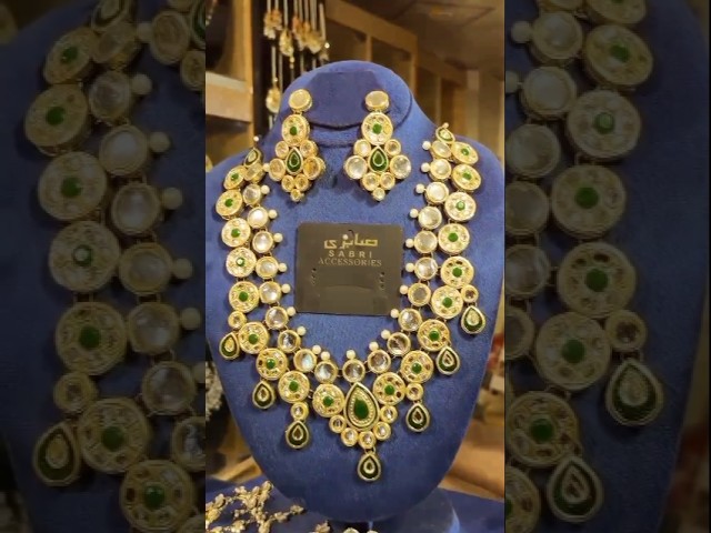 Royal look 💖Gutka Kundan Polki Bridal Set with Mala ✨#ytshorts #viralshorts #uk #usa #goldjewellery
