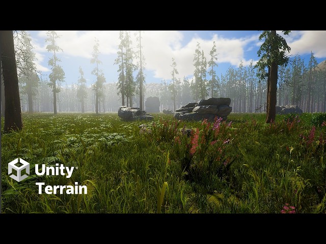 How To Make a Realistic Forest In UNITY - Terrain Beginner Tutorial