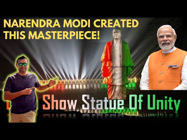 Narendra Modi’s Dream Looks UNREAL at Night! 😱 Statue of Unity Lights Will Leave You Speechless!