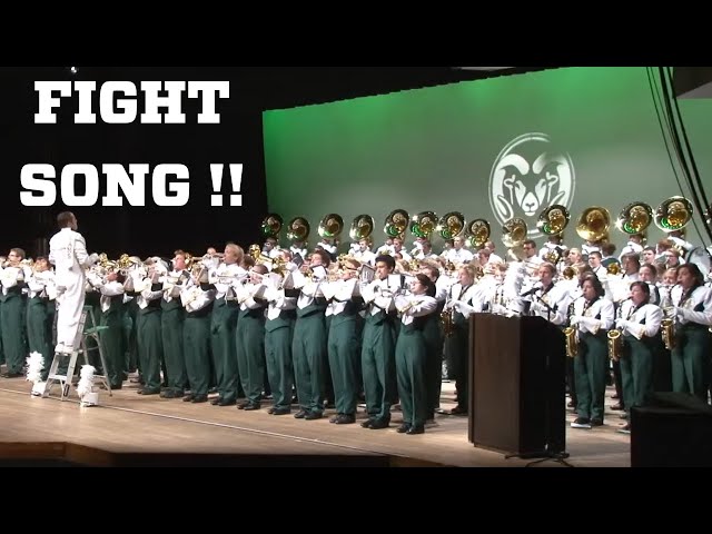 CSU Fight Song Performed By Colorado State University Marching Band