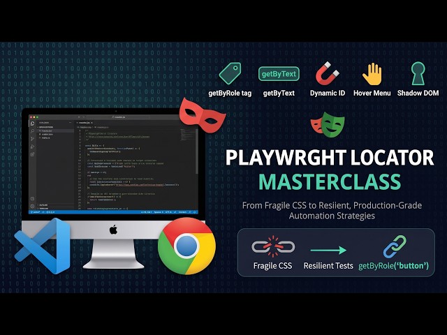 Playwright Locator Masterclass: Stop Writing Brittle CSS & XPath (5 Advanced Strategies)