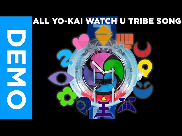 All Tribe Songs DX Yo-Kai Watch Prototype U / DX妖怪ウォッチU プロトタイプ 全召喚ソング [4K]
