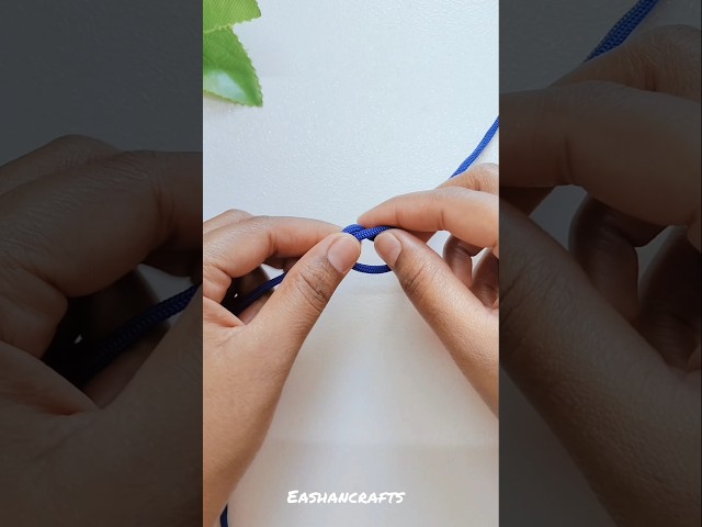 DIY Bracelet 💕 Easy Macrame Thread Bracelet 😍 #bracelet #diy #macrame #shorts #youtubeshorts