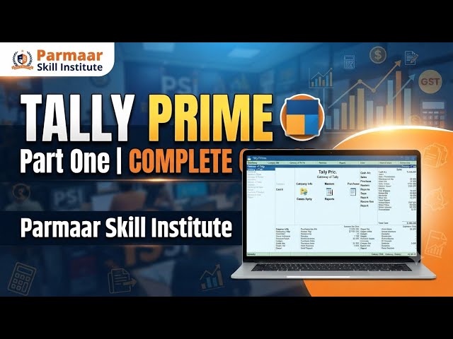 Tally Prime Complete Course Part 1 | 2026 | General Voucher Entry Explained 