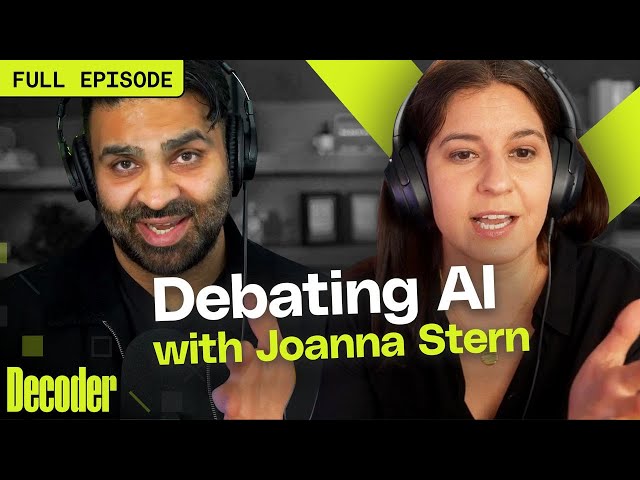 Joanna Stern is not a robot, but she lived with them | Decoder