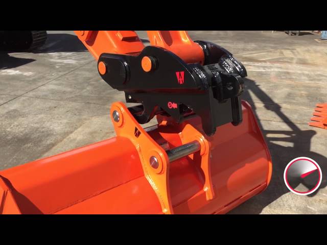 Wedgelock I Lock Coupler 3 line dual switch operation HD