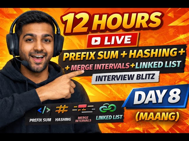 Don’t Skip This! Prefix Sum & Merge Intervals Are Everywhere in LeetCode Interviews