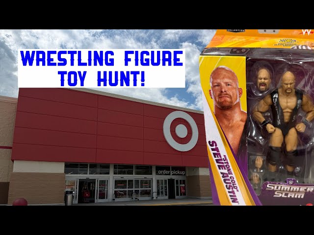 WRESTLING FIGURE + F1 TOY HUNT IN TARGET! | WWE Figures 