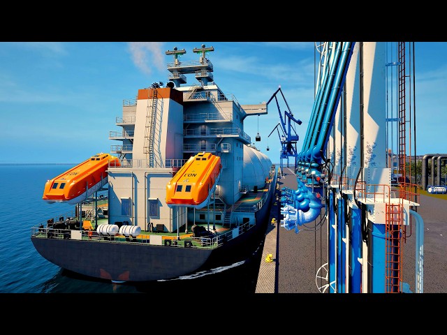 Seafarer: The Ship Sim - NEW LNG Tanker Ship on a 48h Journey! 4K