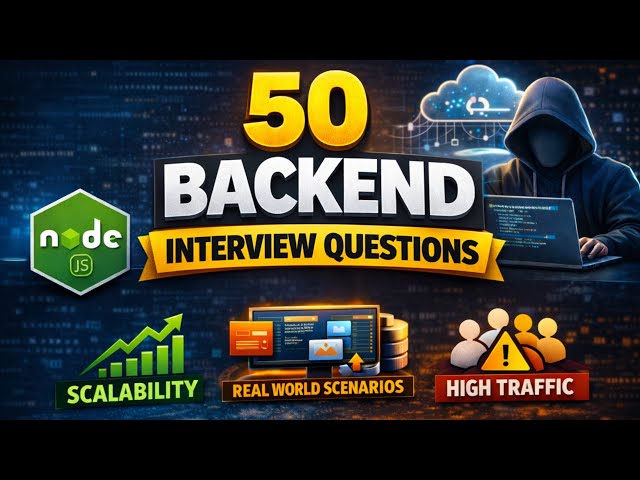 Backend Interview Master in 10 Minutes ⚡ | Get Hired in 2026